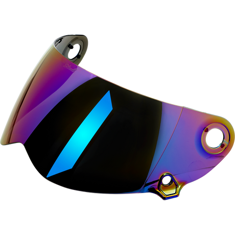 BILTWELL SHIELD L/S GEN2 Rainbow Mirror 3/4 Left - Driven Powersports