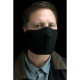 ZAN HEADGEAR BLACK NEOPRENE HALF MASK Application Shot - Driven Powersports