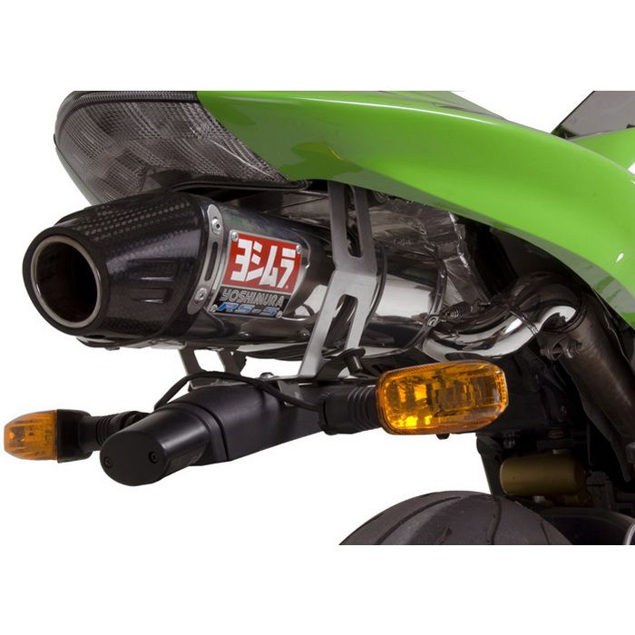 YOSHIMURA RS-5 SLIP-ON EXHAUST  05-06 ZX6R/RR RS5-CONE SO SS/SS/CF-TIP
