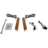CUSTOM DYNAMICS LIGHT LED FORK AMB Chrome Front - Driven Powersports