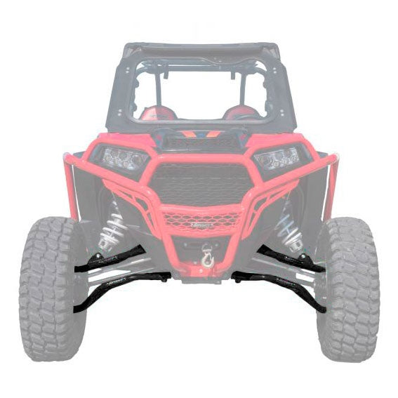 SuperATV High Clearance A-Arm For Polaris RZR XP '14-'23 Black - Driven Powersports
