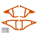 SUPERATV A-ARM H-CLEARANCE FT POL Orange - Driven Powersports