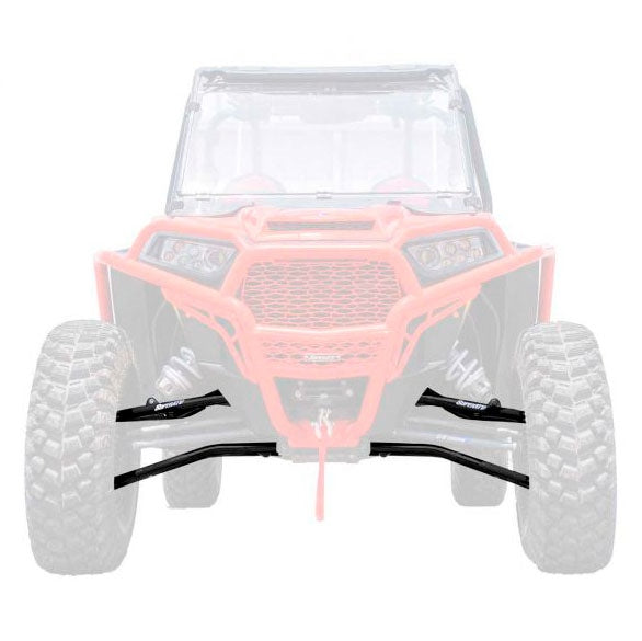 SuperATV High Clearance A-Arm For Polaris RZR XP '14-'23 Black - Driven Powersports