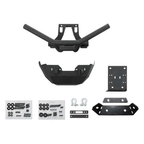 SuperATV Winch Ready Bumper For Can-Am Maverick '17-'26 Black - Driven Powersports
