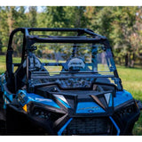 SuperATV Flip up Windshield For Polaris RZR XP '19-'23 Clear - Driven Powersports