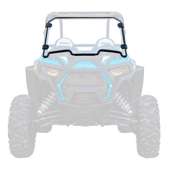 SuperATV Full Windshield For Polaris RZR XP '14-'23 Clear - Driven Powersports