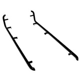 SuperATV HD Nerf Bars For Polaris General 4 1000 '17-'22 Black - Driven Powersports