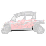 SuperATV HD Nerf Bars For Polaris General 4 1000 '17-'22 Black - Driven Powersports