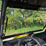 SuperATV Flip up Windshield For Can-Am Defender '16-'26 Clear - Driven Powersports