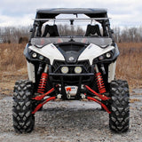 SuperATV Flip up Windshield For Can-Am Maverick '13-'18 Clear - Driven Powersports