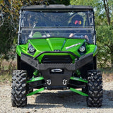 SuperATV Flip up Windshield For Kawasaki '12-'15 Clear - Driven Powersports