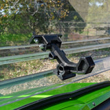 SuperATV Flip up Windshield For Kawasaki '12-'15 Clear - Driven Powersports
