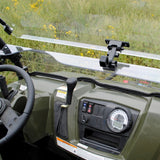 SuperATV Flip up Windshield For Polaris Ranger '10-'25 Clear - Driven Powersports