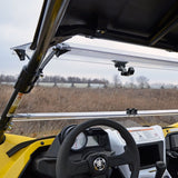 SuperATV Flip up Windshield For Yamaha YXZ1000R Eps '16-'18 Clear - Driven Powersports