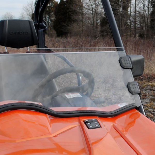 SuperATV Half Windshield For CFMOTO Uforce Clear - Driven Powersports