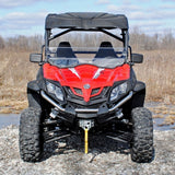 SuperATV Half Windshield For CFMOTO Zforce '14-'22 Clear - Driven Powersports