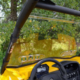 SuperATV Vented Full Windshield For Can-Am Commander '11-'20 Clear - Driven Powersports