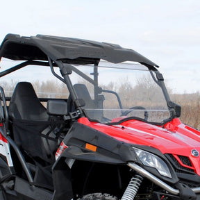 SuperATV Full Windshield For CFMOTO Zforce '14-'22 Clear - Driven Powersports
