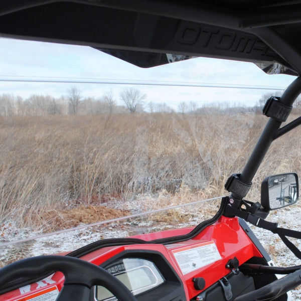 SuperATV Full Windshield For CFMOTO Zforce '14-'22 Clear - Driven Powersports