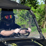 SuperATV Full Windshield For Polaris RZR '08-'19 Clear - Driven Powersports