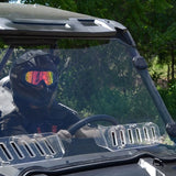 SuperATV Vented Full Windshield For Polaris RZR '14-'20 Clear - Driven Powersports