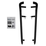 SuperATV HD Nerf Bars For Polaris RZR '16-'26 Black - Driven Powersports