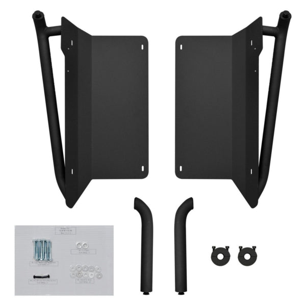 SuperATV HD Nerf Bars For Yamaha YXZ1000R Eps '16-'26 Black - Driven Powersports