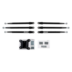 SuperATV Boxed Radius Arms For Can-Am Maverick '17-'26 Black - Driven Powersports
