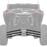 SuperATV Boxed Radius Arms For Can-Am Maverick '17-'26 Black - Driven Powersports
