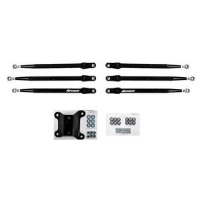 SuperATV Boxed Radius Arms For Can-Am Maverick '17-'26 Black - Driven Powersports