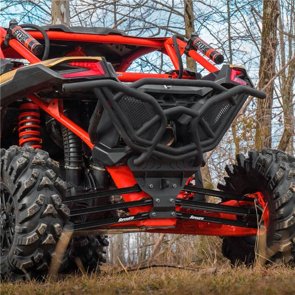 SuperATV Boxed Radius Arms For Can-Am Maverick '17-'26 Black - Driven Powersports