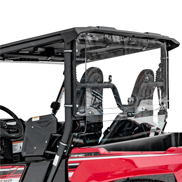 SuperATV Rear Windshield For Yamaha Wolverine X2 850 '19-'20 Clear - Driven Powersports