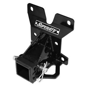 SuperATV Receiver Hitch For Can-Am Maverick '17-'26 Black - Driven Powersports
