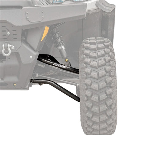 SuperATV High Clearance A-Arm For Can-Am Defender '20-'26 Black - Driven Powersports