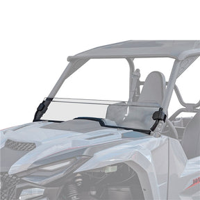 SuperATV Half Windshield For Yamaha Wolverine '21-'26 Clear - Driven Powersports