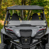 SuperATV Half Windshield For Yamaha Wolverine '21-'26 Clear - Driven Powersports
