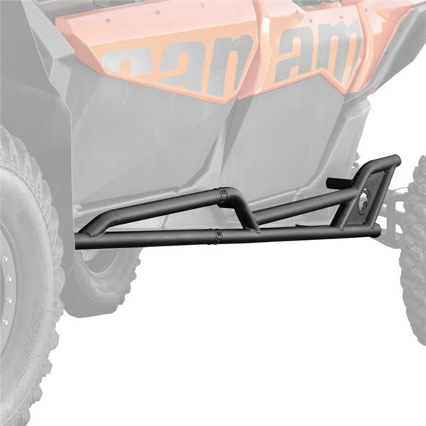 SuperATV HD Nerf Bars For Can-Am Maverick '17-'26 Black - Driven Powersports