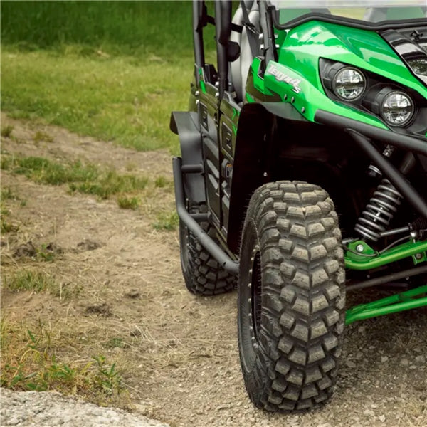 SuperATV Fender Flare 4" For Kawasaki '12-'26 Black - Driven Powersports