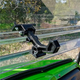 SuperATV Flip up Windshield For Kawasaki '16-'26 Clear - Driven Powersports