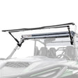 SuperATV Maxdrive Power Flip Windshield For Yamaha Wolverine '21-'26 Clear - Driven Powersports