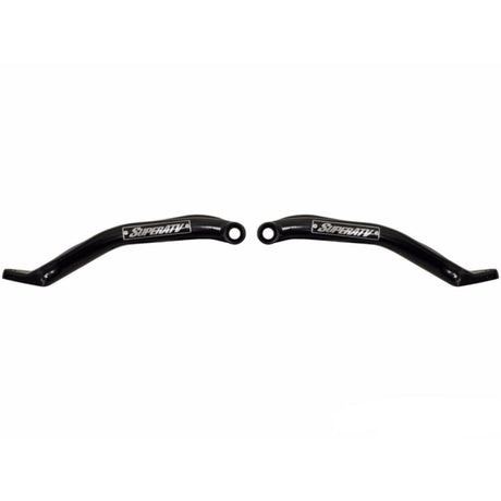 SuperATV High Clearance A-Arm For Polaris '05-'15 Black - Driven Powersports