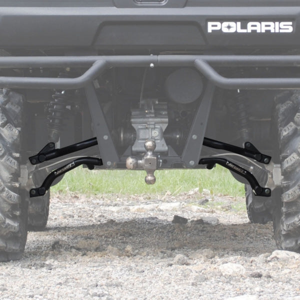 SuperATV High Clearance A-Arm For Polaris Ranger '10-'14 Black - Driven Powersports