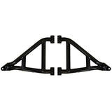 SuperATV High Clearance A-Arm For Polaris Ranger '15-'22 Black - Driven Powersports