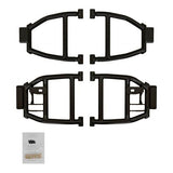 SuperATV High Clearance A-Arm For Polaris Ranger '13-'19 Black - Driven Powersports