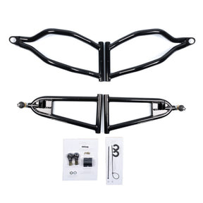 SuperATV High Clearance A-Arm For Polaris RZR '09-'14 Black - Driven Powersports