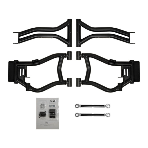 SuperATV High Clearance A-Arm For Polaris RZR '09-'14 Black - Driven Powersports