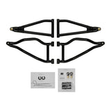 SuperATV High Clearance A-Arm For Polaris RZR XP '11-'13 Black - Driven Powersports