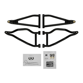 SuperATV High Clearance A-Arm For Polaris RZR XP '11-'13 Black - Driven Powersports