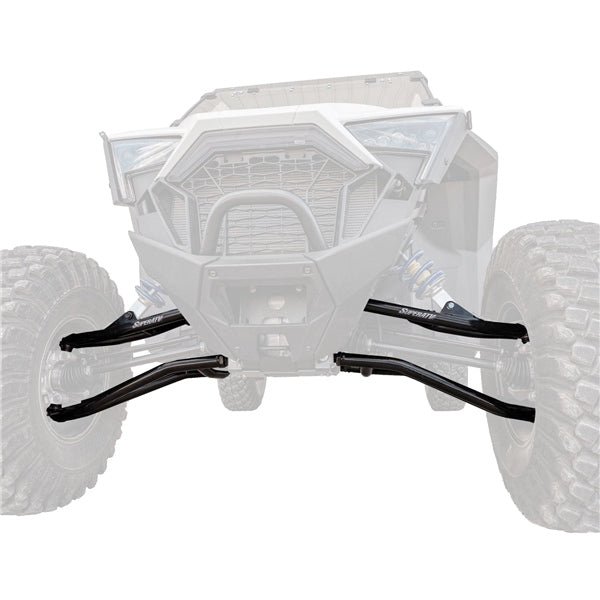 SuperATV High Clearance A-Arm For Polaris RZR Pro XP '20-'26 Black - Driven Powersports