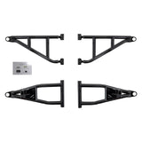 SuperATV High Clearance A-Arm For Polaris Ranger '13-'19 Black - Driven Powersports